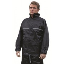 Deluxe Rain Jacket-Navy XL