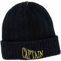 Knitted Hat (Blue) - Captain (CWS)