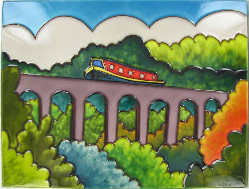 Ceramic Tile - Aqueduct - 28cm x 35cm