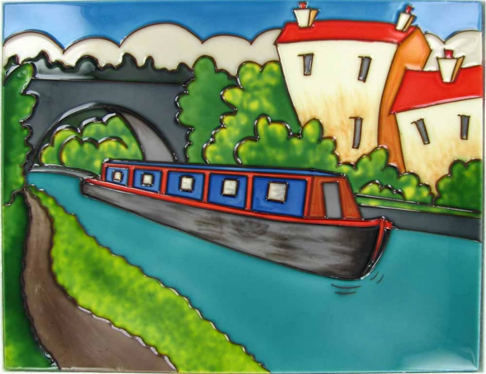 Ceramic Tile - Bridge - 28cm x 35cm